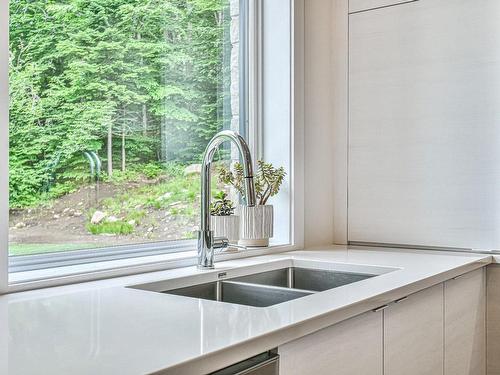 Cuisine - 41 Ch. De Tourtour, Morin-Heights, QC - Indoor Photo Showing Kitchen With Double Sink