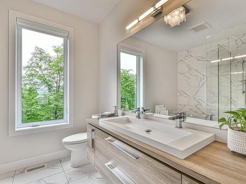 Ensuite bathroom - 41 Ch. De Tourtour, Morin-Heights, QC - Indoor Photo Showing Bathroom