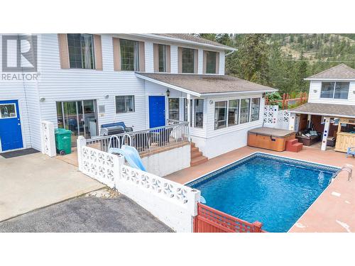 112 Lakehill Road, Kaleden, BC - Outdoor With In Ground Pool With Deck Patio Veranda With Exterior