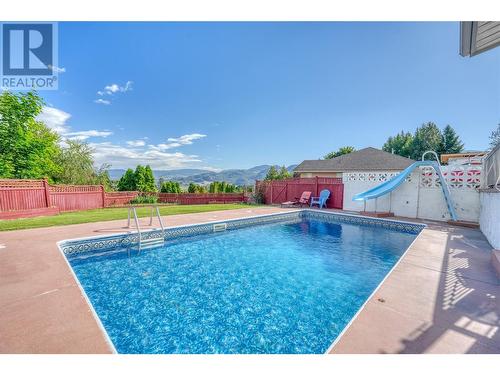 112 Lakehill Road, Kaleden, BC - Outdoor With In Ground Pool With Backyard