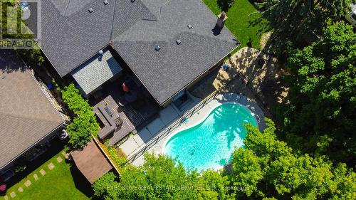 2009 Delaney Drive, Mississauga, ON - Outdoor With In Ground Pool