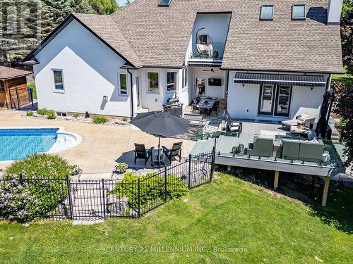 50 Lyonsview Lane, Caledon (Cheltenham), ON - Outdoor With In Ground Pool With Deck Patio Veranda