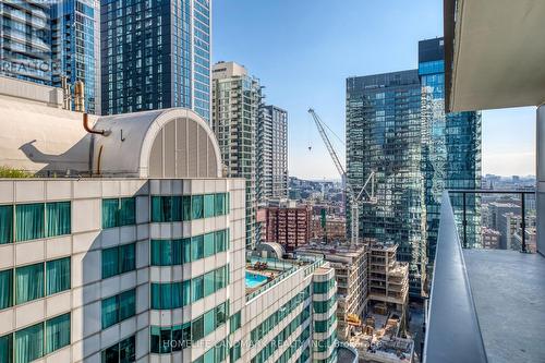 2411 - 8 Widmer Street, Toronto, ON - Outdoor With Facade