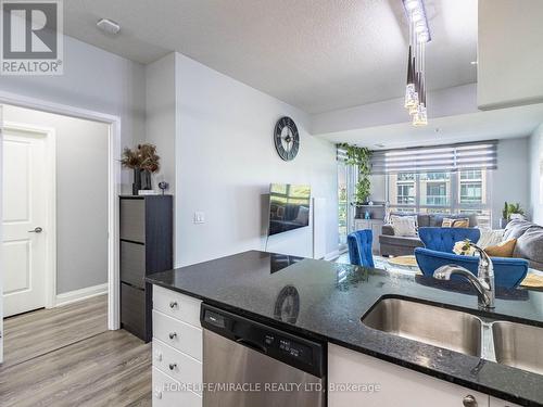 308 - 65 Yorkland Boulevard, Brampton, ON - Indoor Photo Showing Kitchen With Double Sink