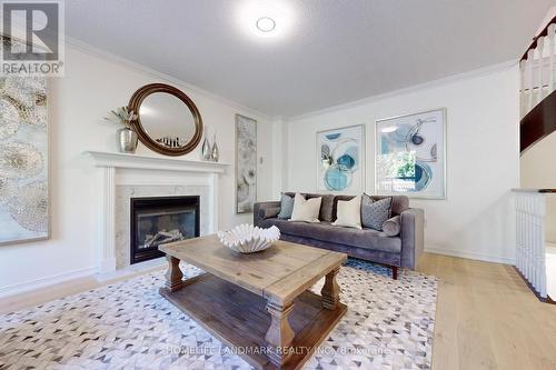 30 Ambler Bay, Barrie (Georgian Drive), ON - Indoor Photo Showing Living Room With Fireplace