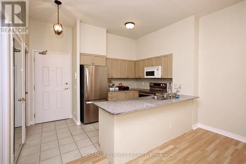 105 - 1730 Eglinton Avenue, Toronto (Victoria Village), ON - Indoor Photo Showing Kitchen With Double Sink