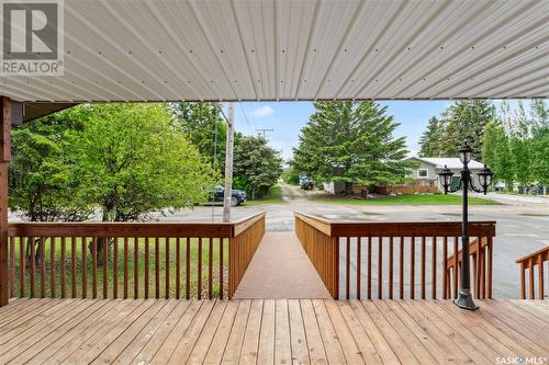 401 1St Avenue Ne, Leroy, SK - Outdoor With Deck Patio Veranda With Exterior