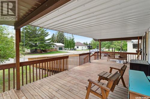 401 1St Avenue Ne, Leroy, SK - Outdoor With Deck Patio Veranda With Exterior
