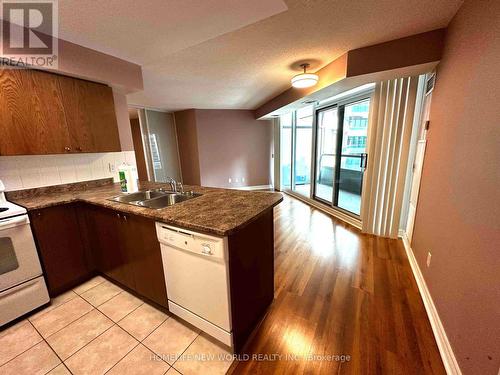 501 - 51 Lower Simcoe Street, Toronto, ON - Indoor Photo Showing Kitchen With Double Sink