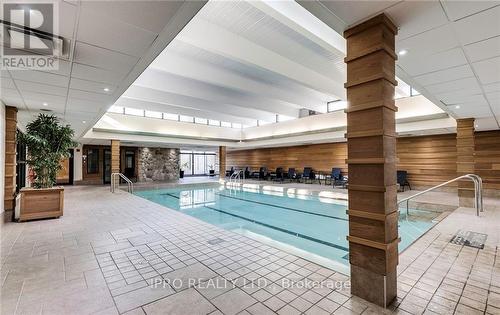 3201 - 150 Charlton Avenue E, Hamilton, ON - Indoor Photo Showing Other Room With In Ground Pool