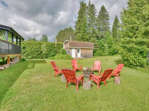 Backyard - 294 Rue Bellevue, Saint-Donat, QC - Outdoor