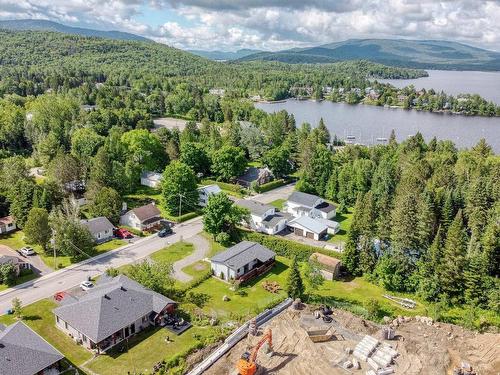 Photo aÃ©rienne - 294 Rue Bellevue, Saint-Donat, QC - Outdoor With Body Of Water With View