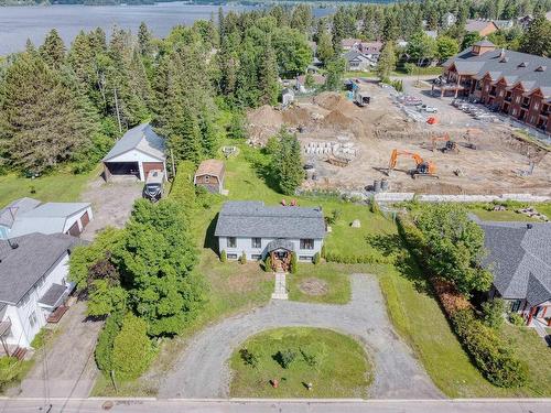 Aerial photo - 294 Rue Bellevue, Saint-Donat, QC - Outdoor With View