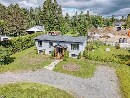 Aerial photo - 294 Rue Bellevue, Saint-Donat, QC - Outdoor