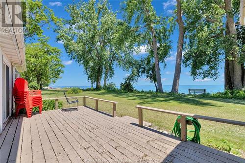 67 East Shore Road, Pelee Island, ON - Outdoor With Deck Patio Veranda With View