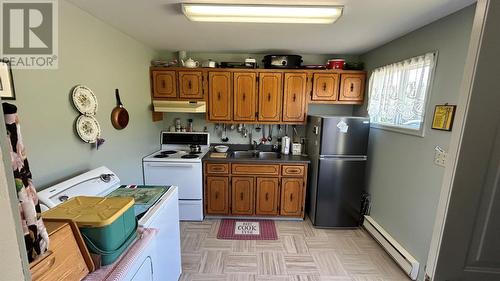 182 Front Road, Port Au Port West, NL - Indoor Photo Showing Kitchen With Double Sink