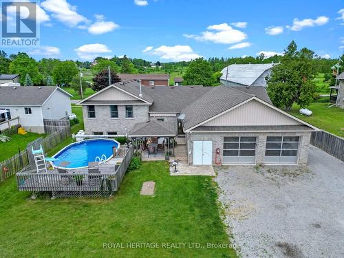 14 Community Centre Road, Kawartha Lakes, ON - Outdoor With Above Ground Pool