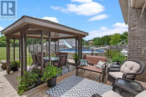 14 Community Centre Road, Kawartha Lakes, ON - Outdoor With Deck Patio Veranda With Exterior