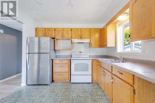 92 Campbell Street, Quinte West, ON - Indoor Photo Showing Kitchen With Double Sink