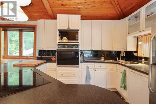 267C And 267D Murdoch River Road, Sudbury, ON - Indoor Photo Showing Kitchen With Double Sink