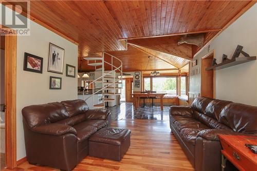 267C And 267D Murdoch River Road, Sudbury, ON - Indoor Photo Showing Living Room