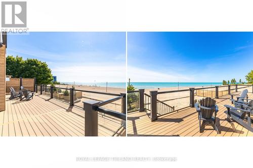 39 Beach Lane, Lambton Shores (Grand Bend), ON - Outdoor With Body Of Water With Deck Patio Veranda With View