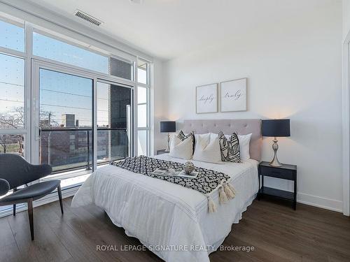 308-50 George Butchart Dr, Toronto, ON - Indoor Photo Showing Bedroom