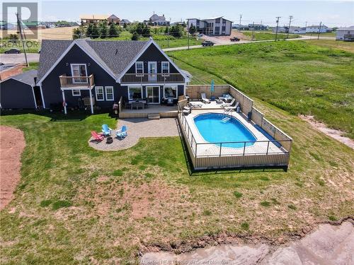 12 Macon Lane, Cap Pele, NB - Outdoor With Above Ground Pool With Deck Patio Veranda