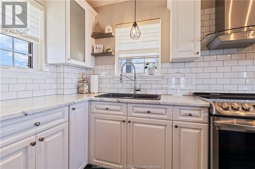 12 Macon Lane, Cap Pele, NB - Indoor Photo Showing Kitchen With Double Sink With Upgraded Kitchen
