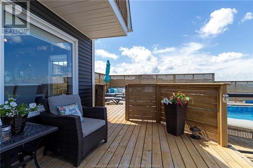 12 Macon Lane, Cap Pele, NB - Outdoor With Deck Patio Veranda With Exterior