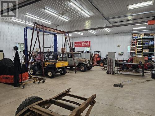 595 Old Goulais Bay Rd, Sault Ste. Marie, ON - Indoor Photo Showing Garage