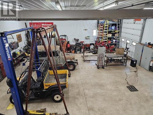 595 Old Goulais Bay Rd, Sault Ste. Marie, ON - Indoor Photo Showing Garage