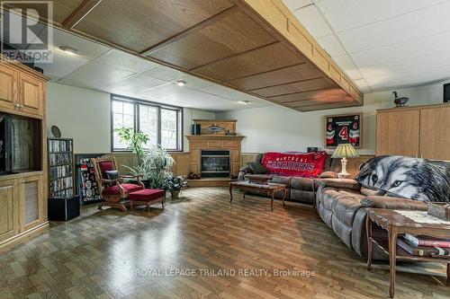 42549 Sparta Line, Central Elgin, ON - Indoor Photo Showing Other Room With Fireplace