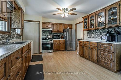 42549 Sparta Line, Central Elgin, ON - Indoor Photo Showing Kitchen With Double Sink