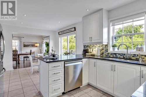 10 Peace Crescent, Peterborough, ON - Indoor Photo Showing Kitchen With Double Sink