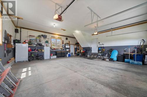95 Centreline Road, Kawartha Lakes, ON - Indoor Photo Showing Garage