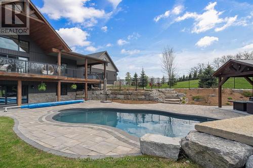 95 Centreline Road, Kawartha Lakes, ON - Outdoor With In Ground Pool With Deck Patio Veranda