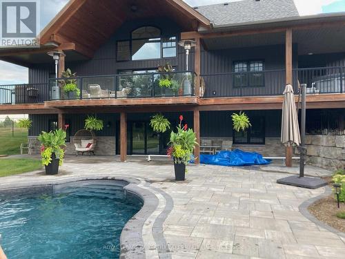 95 Centreline Road, Kawartha Lakes, ON - Outdoor With In Ground Pool With Deck Patio Veranda