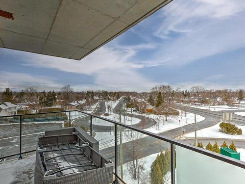 Balcony - 501-4 Av. Donegani, Pointe-Claire, QC - Outdoor With Balcony With View With Exterior