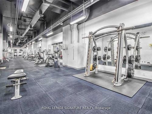 1215-85 East Liberty St, Toronto, ON - Indoor Photo Showing Gym Room