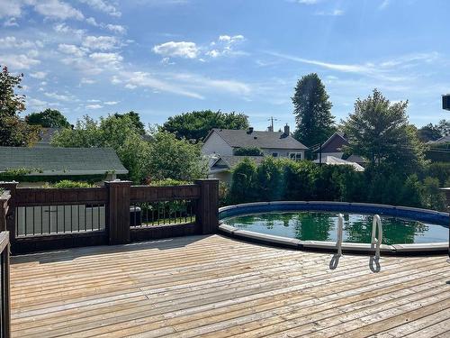 Piscine - 631 204E Rue, Shawinigan, QC - Outdoor With Above Ground Pool