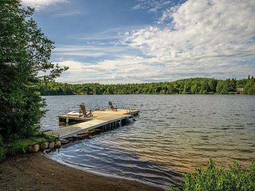 Bord de l'eau - 472 Ch. Du Lac-Godon, Lac-Supérieur, QC - Outdoor With Body Of Water With View