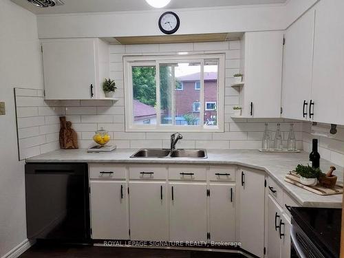 68 Albemarle St, Brantford, ON - Indoor Photo Showing Kitchen With Double Sink