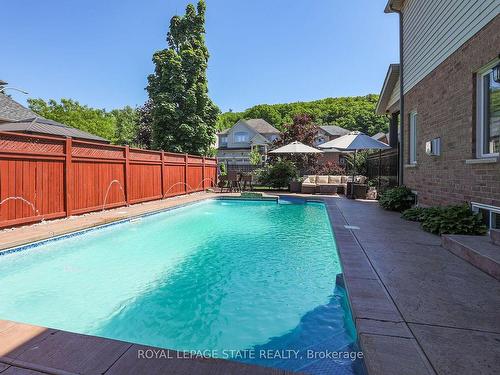 2 Hewitt Dr, Grimsby, ON - Outdoor With In Ground Pool