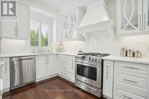 8 Felicia Court, Hamilton, ON - Indoor Photo Showing Kitchen With Upgraded Kitchen