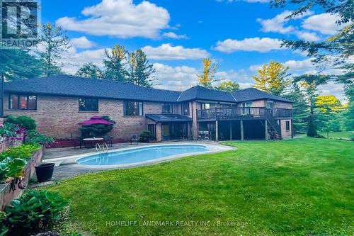 11 Marcus Court, Vaughan, ON - Outdoor With In Ground Pool