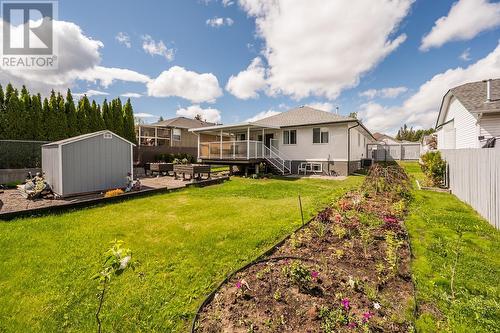 6913 St Anthony Crescent, Prince George, BC - Outdoor With Deck Patio Veranda