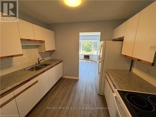 303 - 125 Hinks Street, Brockton, ON - Indoor Photo Showing Kitchen With Double Sink