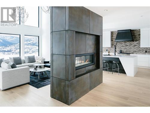 1462 Rocky Point Drive, Kelowna, BC - Indoor With Fireplace