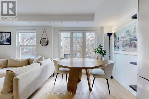 2 - 76 Munro Street, Toronto, ON - Indoor Photo Showing Dining Room